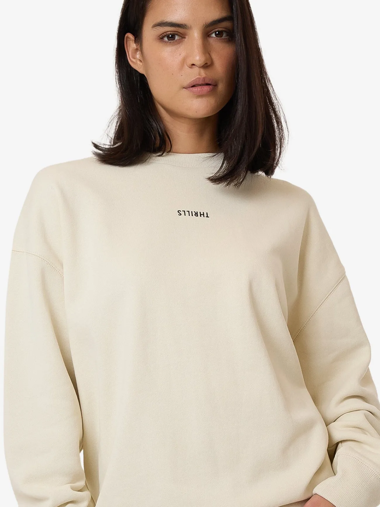 Best Thrills Minimal Slouch Crew - Heritage White HeritageWhite