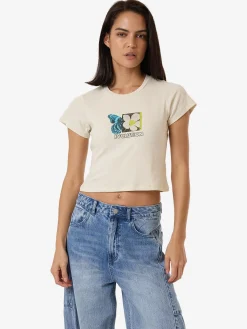 Discount Thrills Morphing Mini Tee - Heritage White HeritageWhite