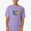 Fashion Thrills Morphing Oversize Fit Tee - Violet Tulip VioletTulip