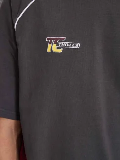 New Thrills Motion Box Fit Oversize Tee - Merch Black MerchBlack