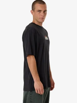 Clearance Thrills Natural Oversize Fit Tee - Twilight Black TwilightBlack