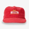 Clearance Thrills Never Stop 5 Panel Cap - Racing Red RacingRed