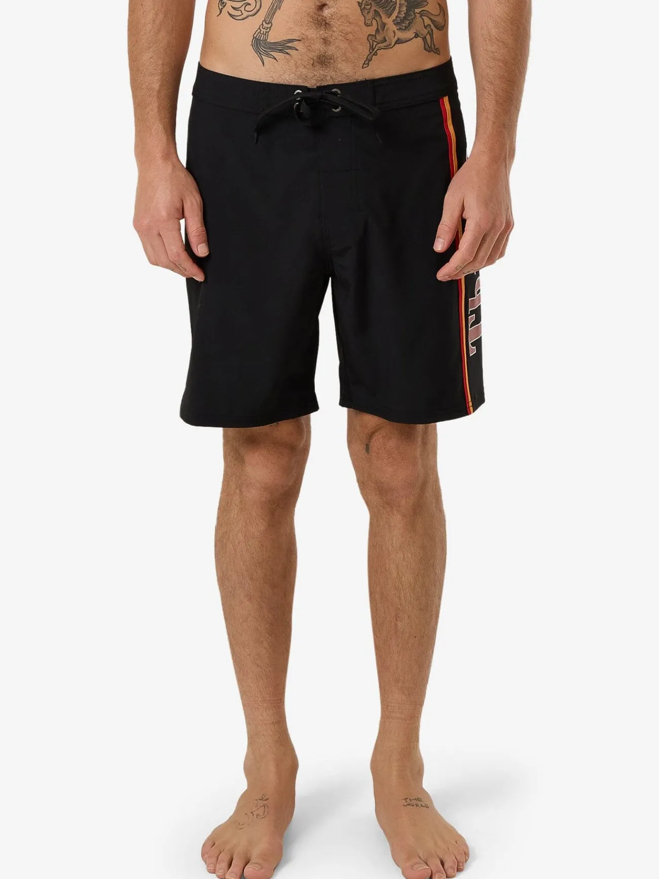 Outlet Thrills Never Stop Boardshort - Black