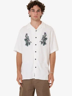 New Thrills New Growth Bowling Shirt - Heritage White HeritageWhite