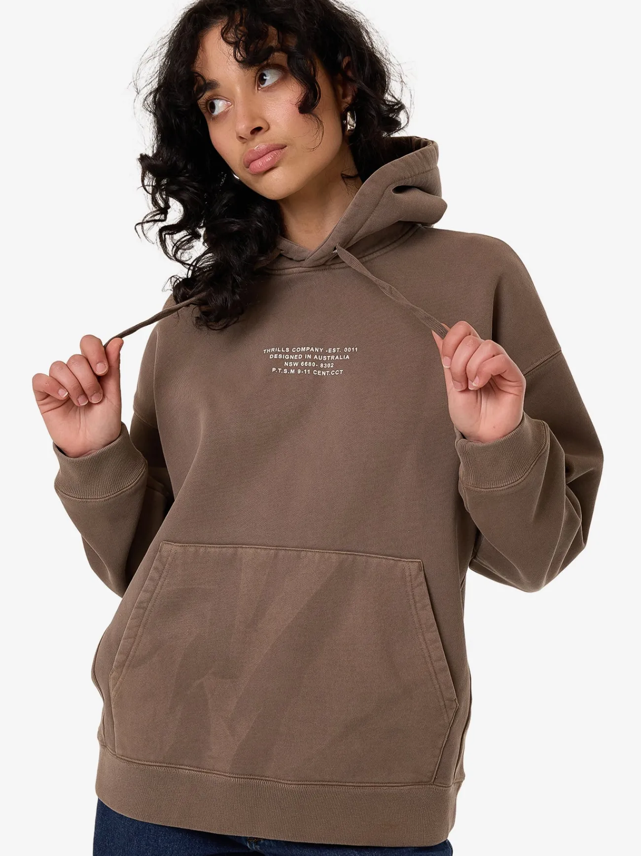 Discount Thrills New Issue Cocoon Panel Hood - Fungi