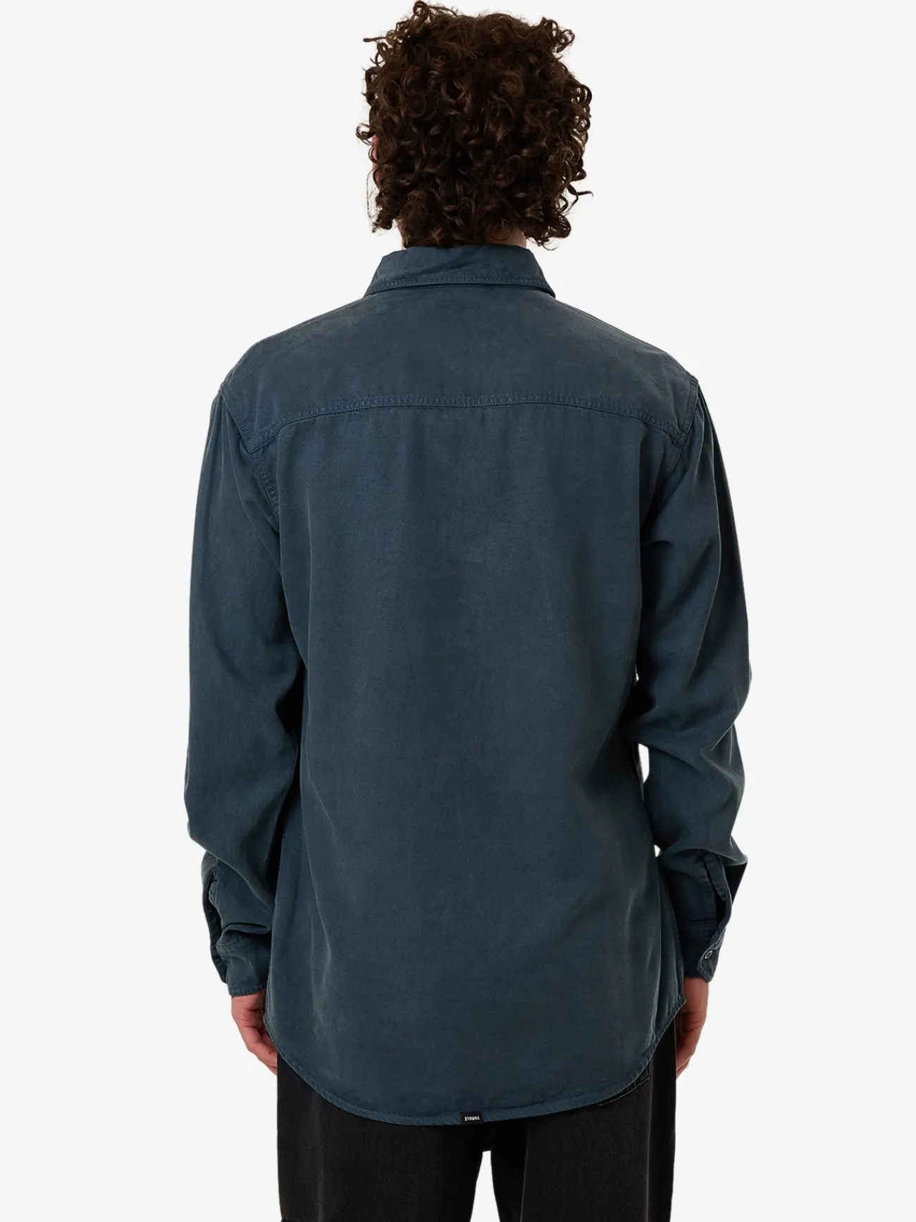 Online Thrills New Issue Long Sleeve Work Shirt - Petrol