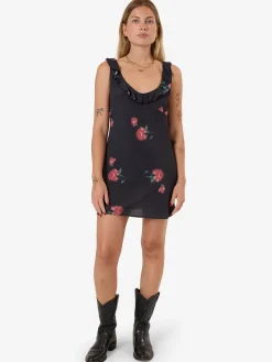 Online Thrills No Promises Juliette Mini Dress - Black