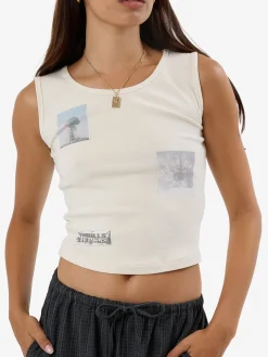 Clearance Thrills One Way Or Another Y2K Tank - Heritage White HeritageWhite