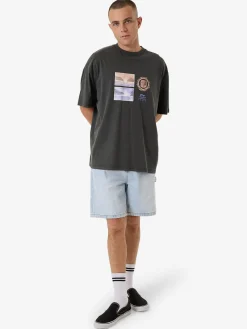 Sale Thrills Other Realities Box Fit Oversize Tee - Merch Black MerchBlack