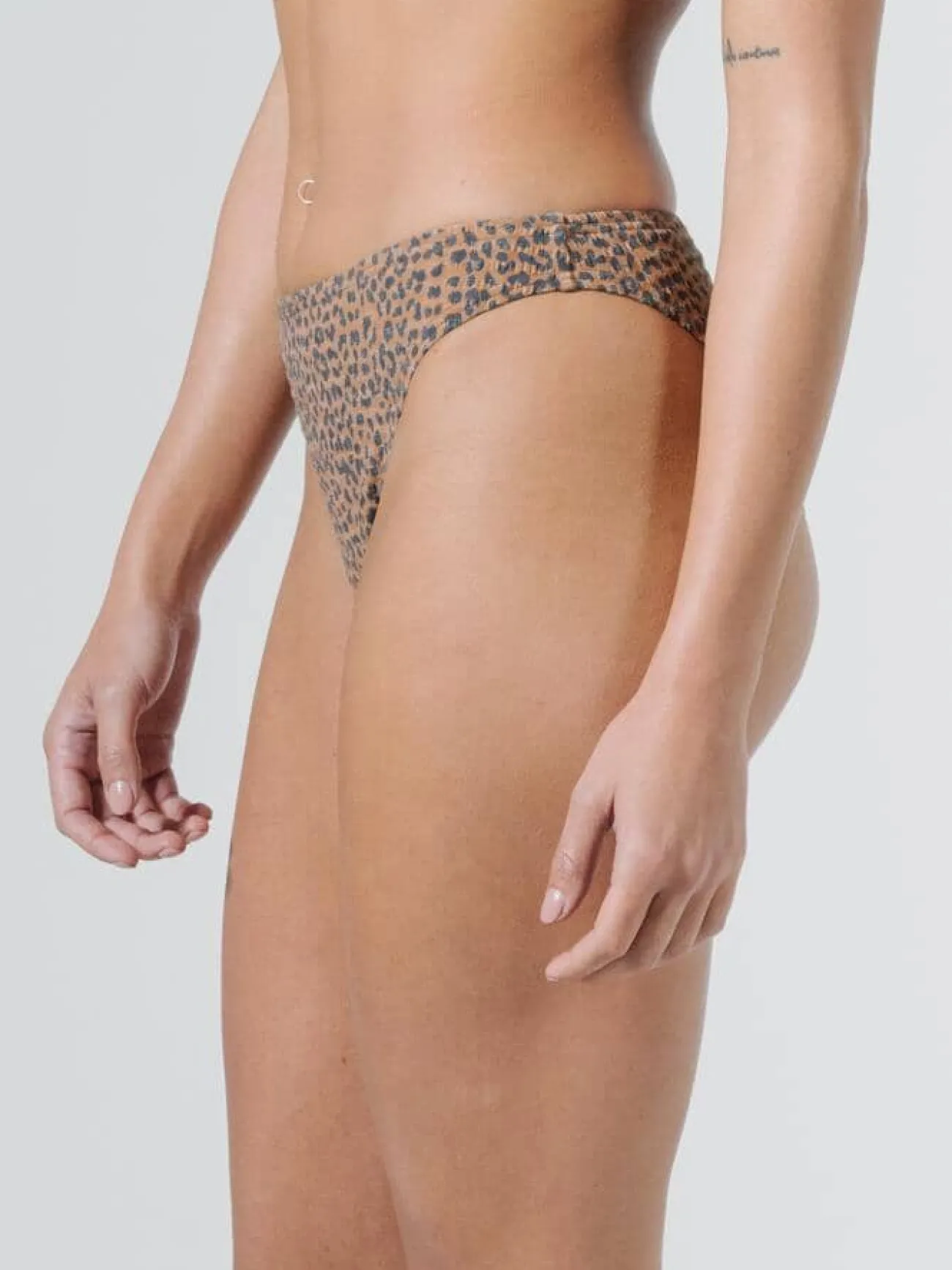 Outlet Thrills Panthera High Cut Bikini Pant - Mustang Brown MustangBrown