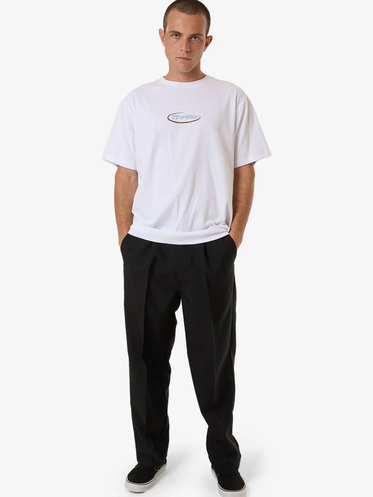 Best Thrills Pharm Merch Fit Tee - White