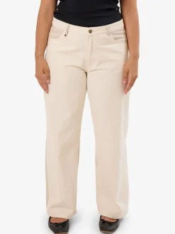 Online Thrills Pieces Billie Low Jean - Alabaster