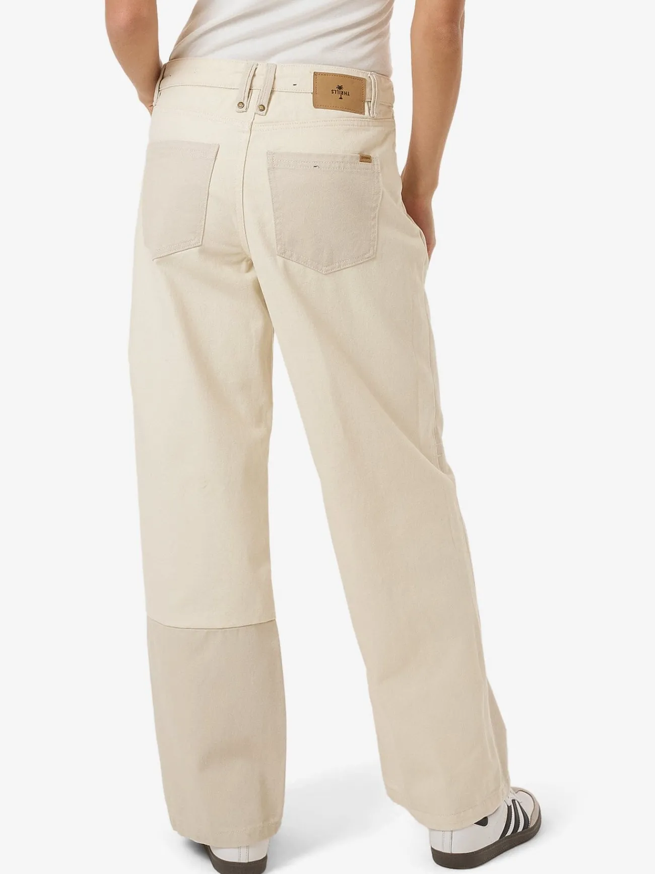 Online Thrills Pieces Billie Low Jean - Alabaster
