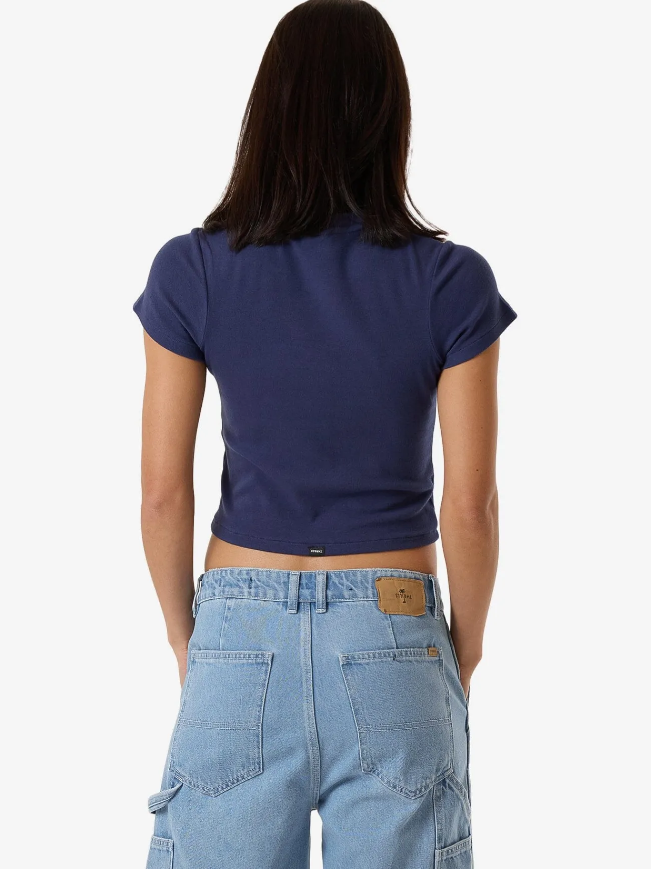 Outlet Thrills Poppy Portal Mini Tee - Estate Blue EstateBlue