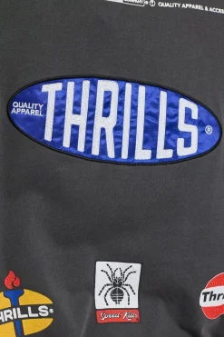 Clearance Thrills Rapid Response Box Fit Oversize Tee - Merch Black MerchBlack