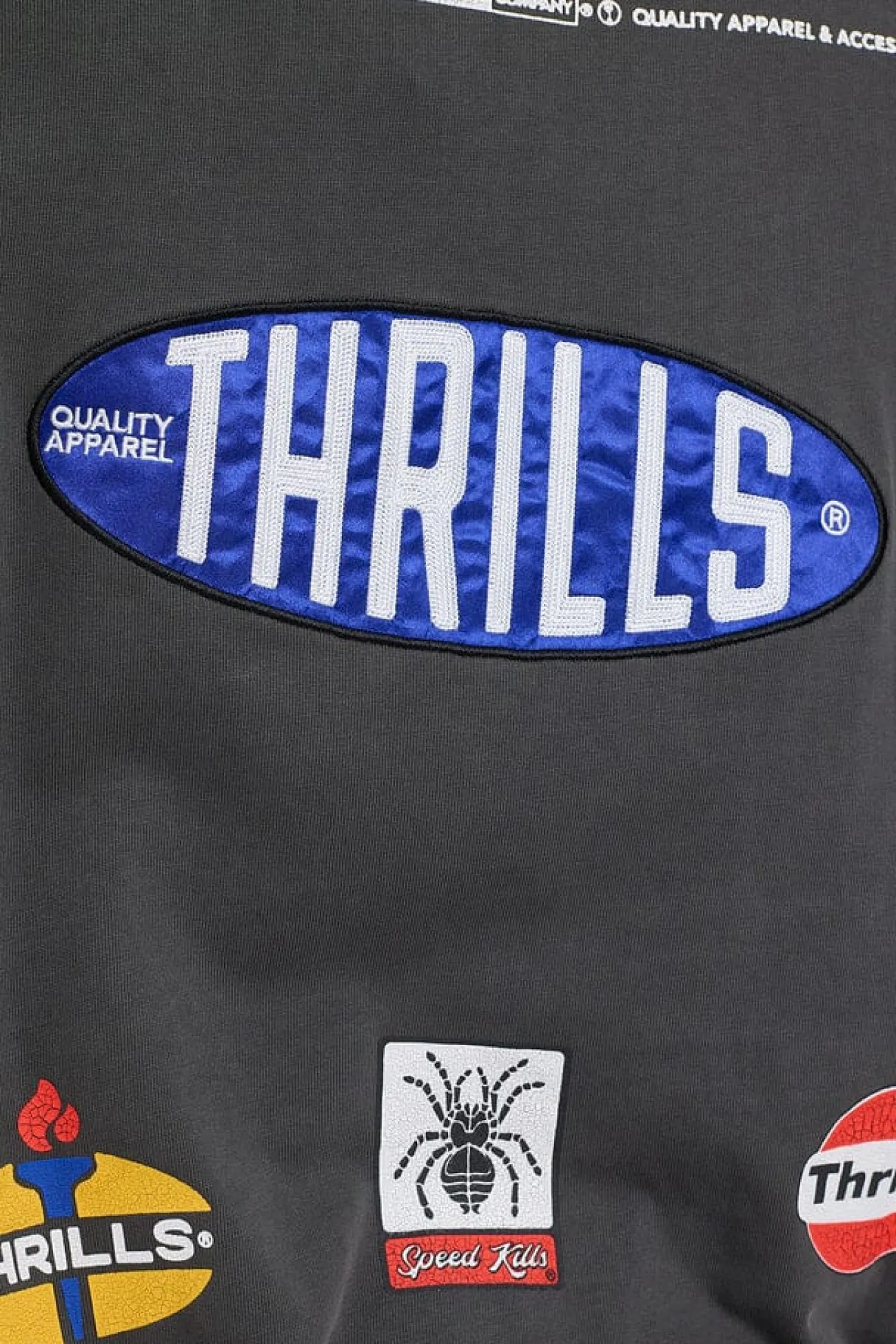 Clearance Thrills Rapid Response Box Fit Oversize Tee - Merch Black MerchBlack