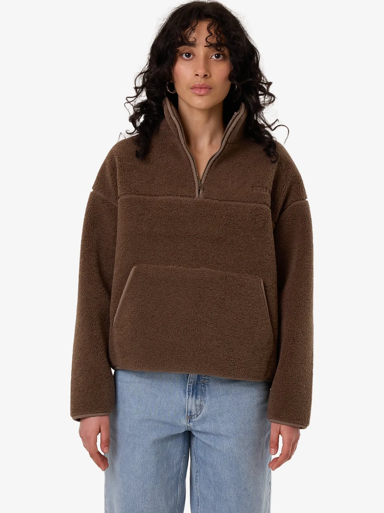 New Thrills Reid Sherpa Fleece - Wren