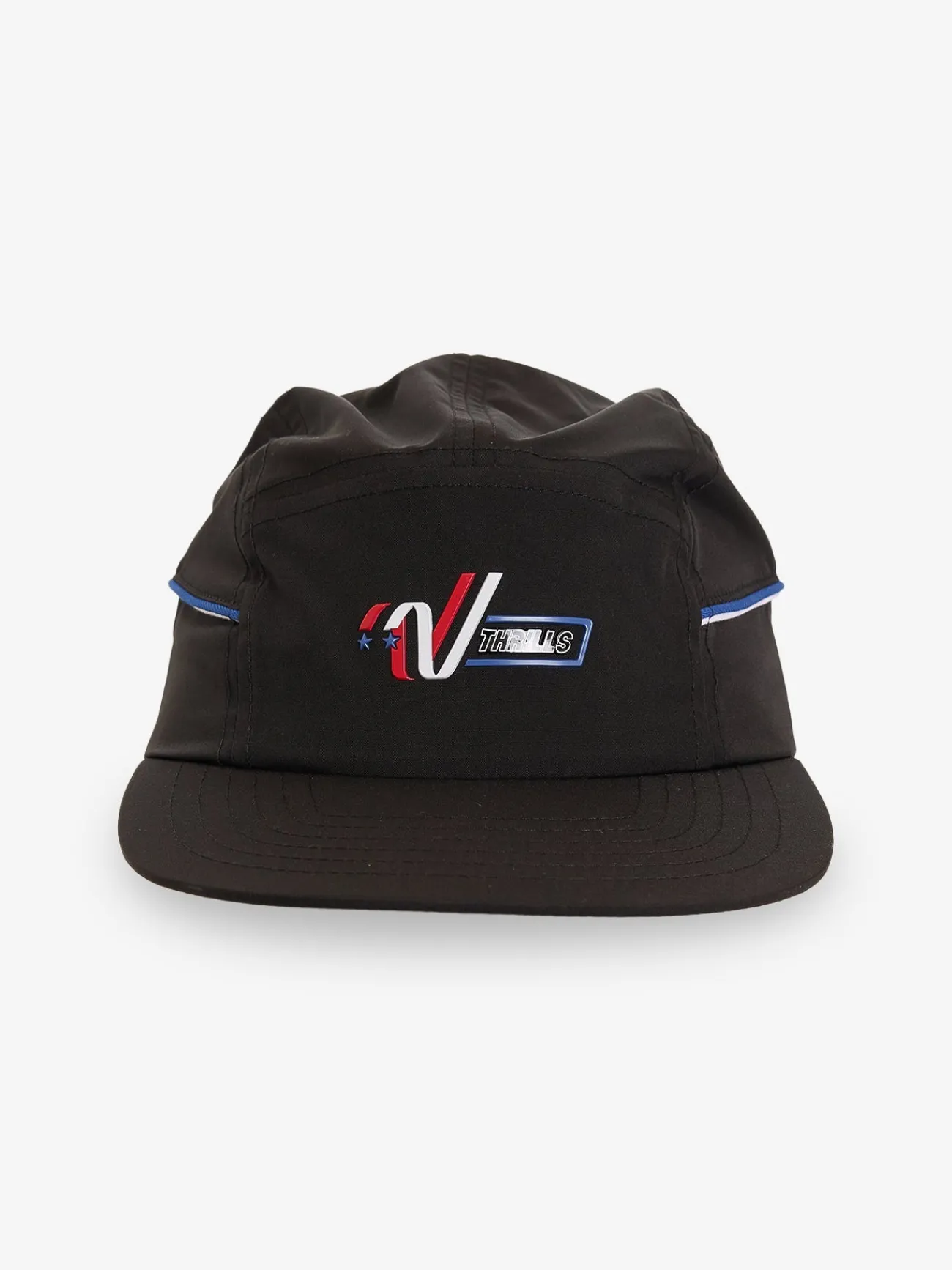 Fashion Thrills Ribbon Cutter 5 Panel Cap - Black