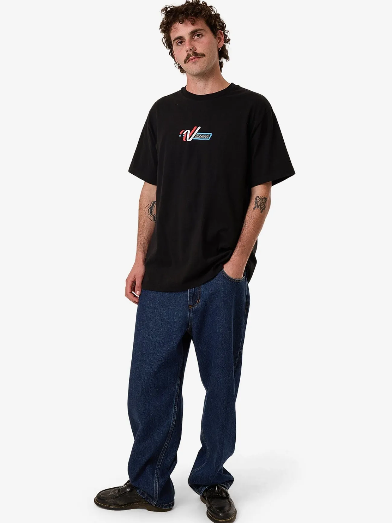 Discount Thrills Ribbon Cutter Merch Fit Tee - Black