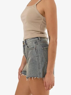 Hot Thrills Sadie Short - Worn Out Blue WornOutBlue