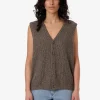 Outlet Thrills Sam Knit Vest - Loam