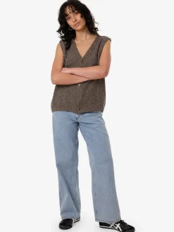 Outlet Thrills Sam Knit Vest - Loam