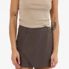 Discount Thrills Scottie Wrap Skort - Dark Charcoal DarkCharcoal