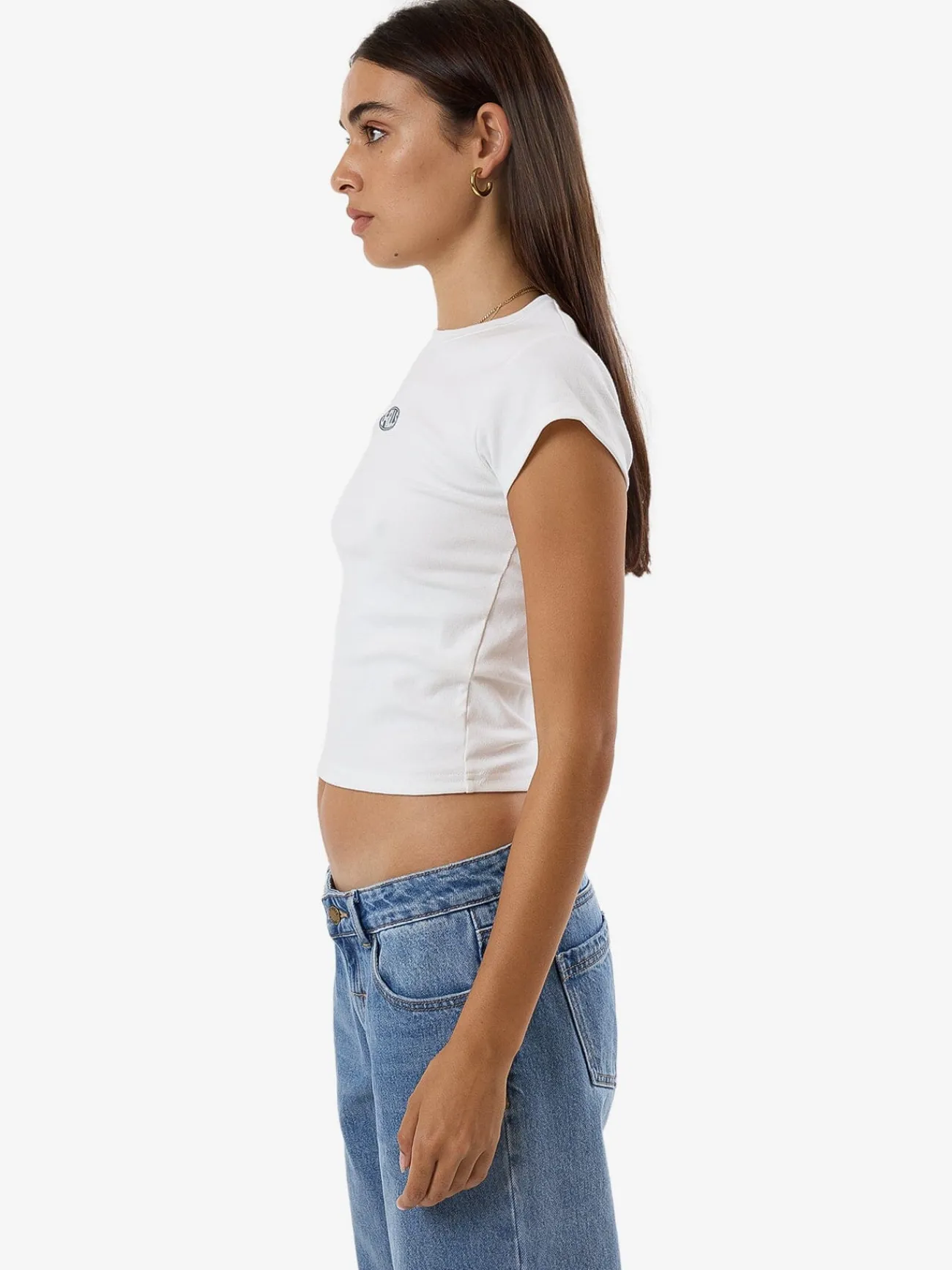 Hot Thrills Shadow Club Tee - Dirty White DirtyWhite
