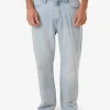 Online Thrills Slacker Denim Jean - Ether Blue EtherBlue