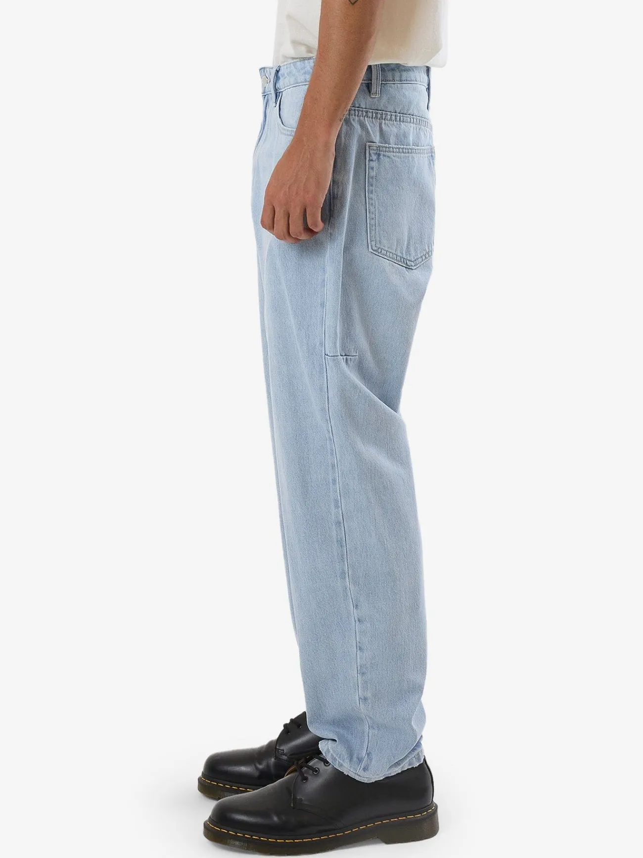 Clearance Thrills Slacker Denim Jean - Light Ash Blue LightAshBlue
