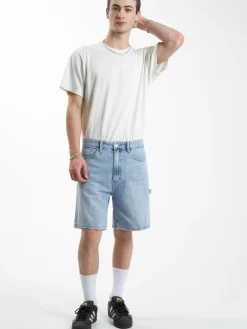Sale Thrills Slacker Denim Short - Endless Blue EndlessBlue