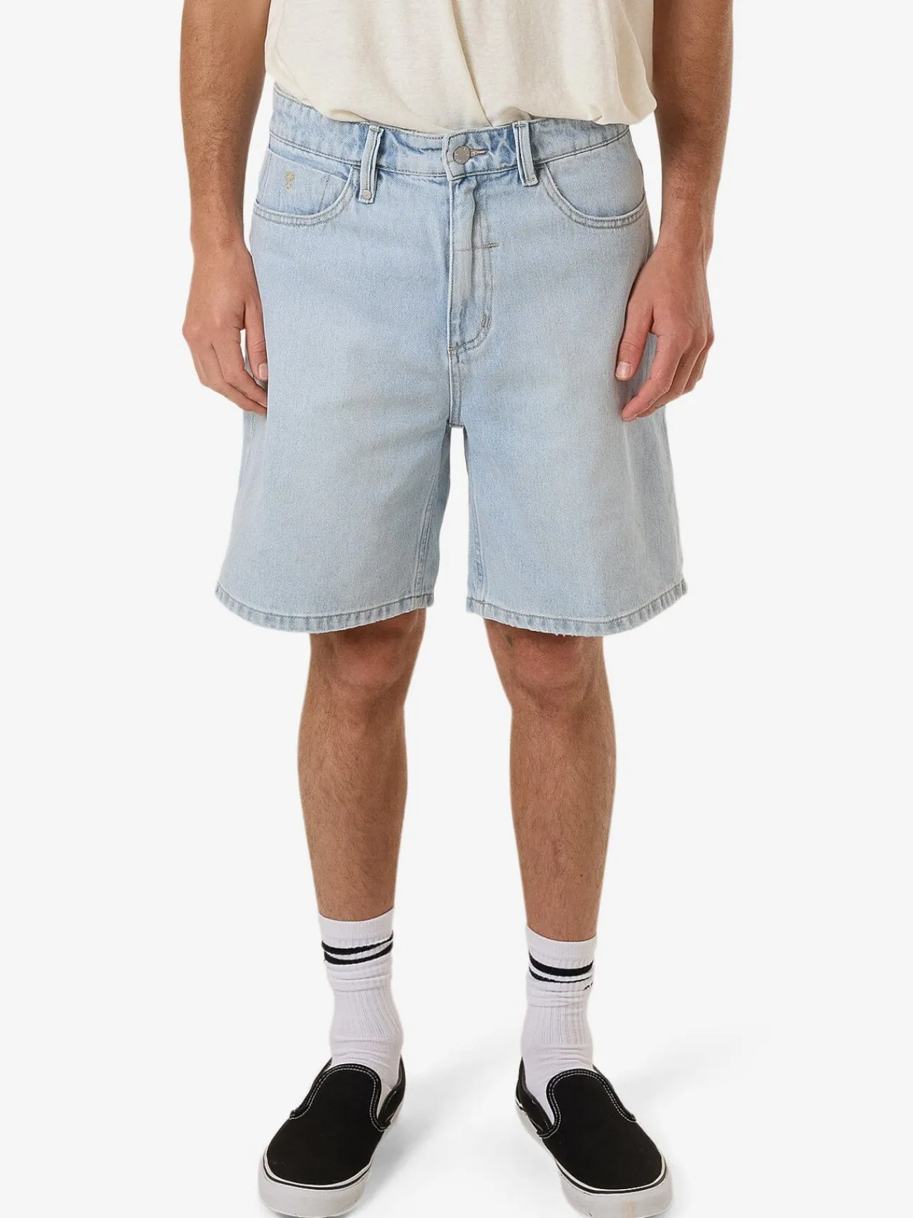 Outlet Thrills Slacker Denim Short - Ether Blue EtherBlue