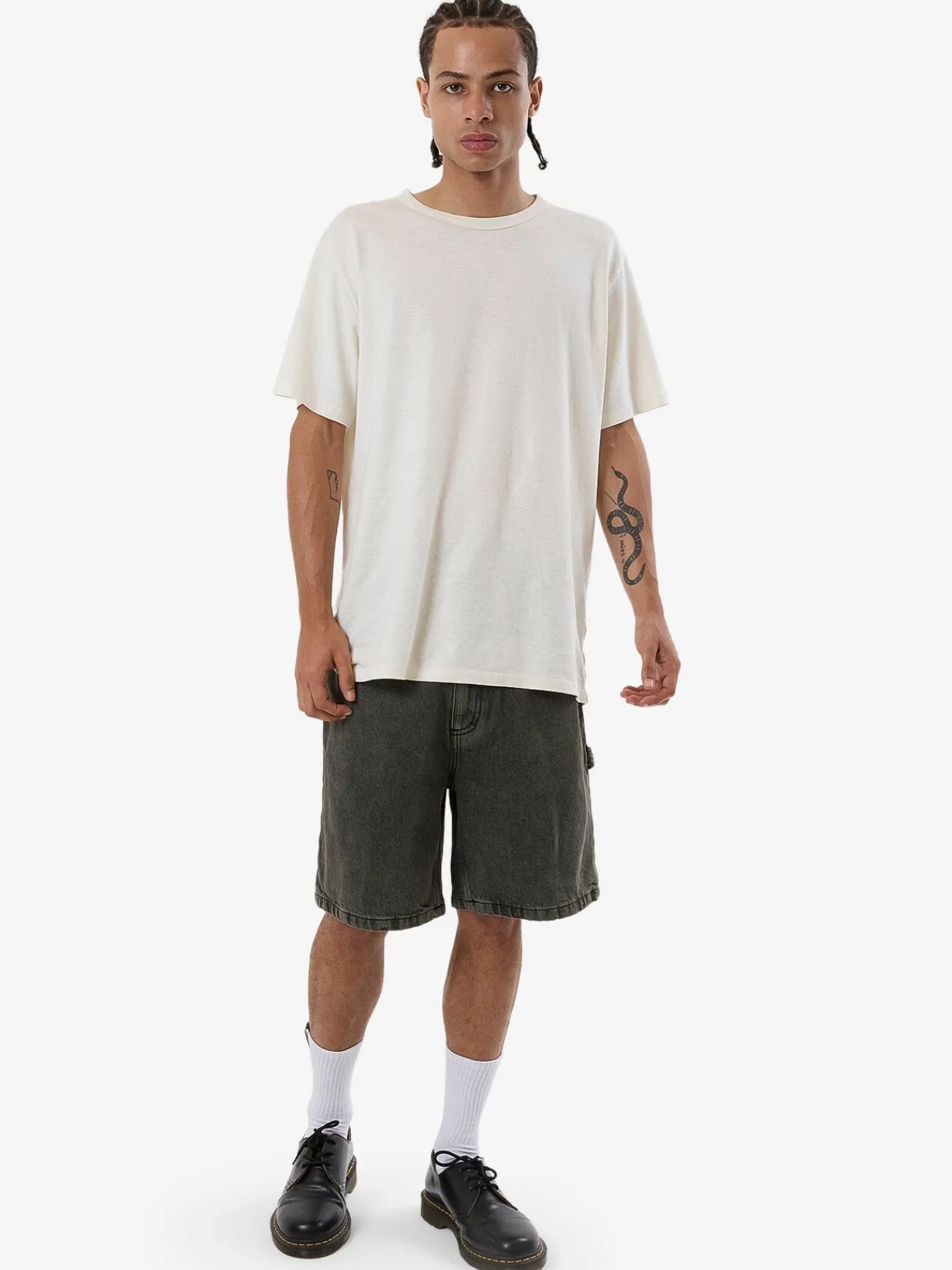 Outlet Thrills Slacker Denim Short - Tarmac