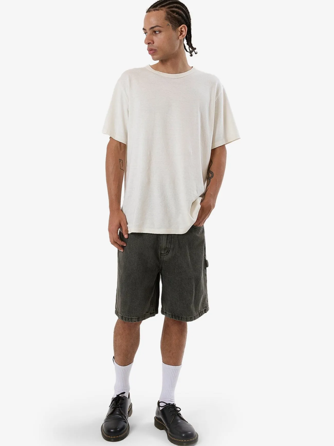 Outlet Thrills Slacker Denim Short - Tarmac