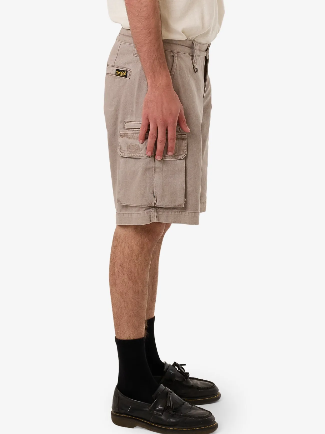 Fashion Thrills Slacker Union Cargo Short - String