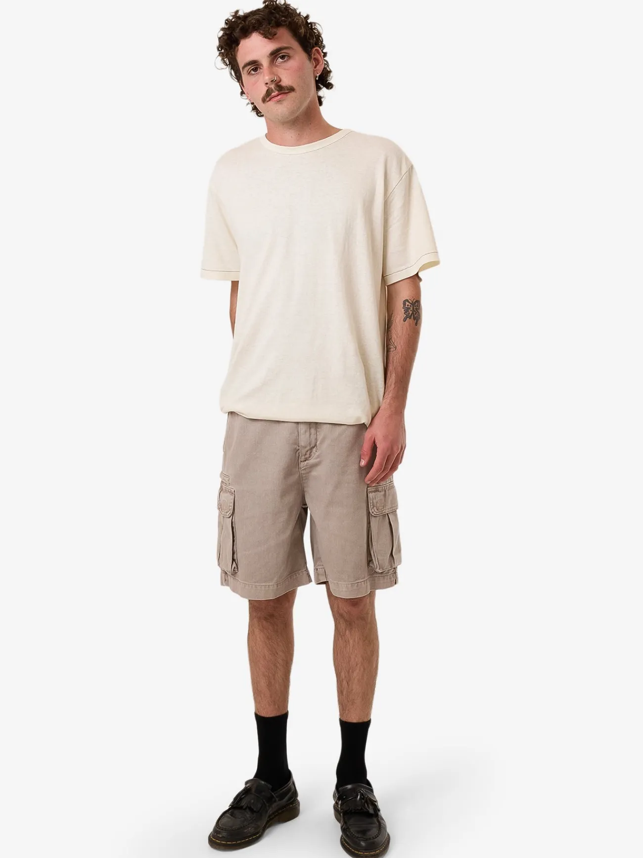 Fashion Thrills Slacker Union Cargo Short - String