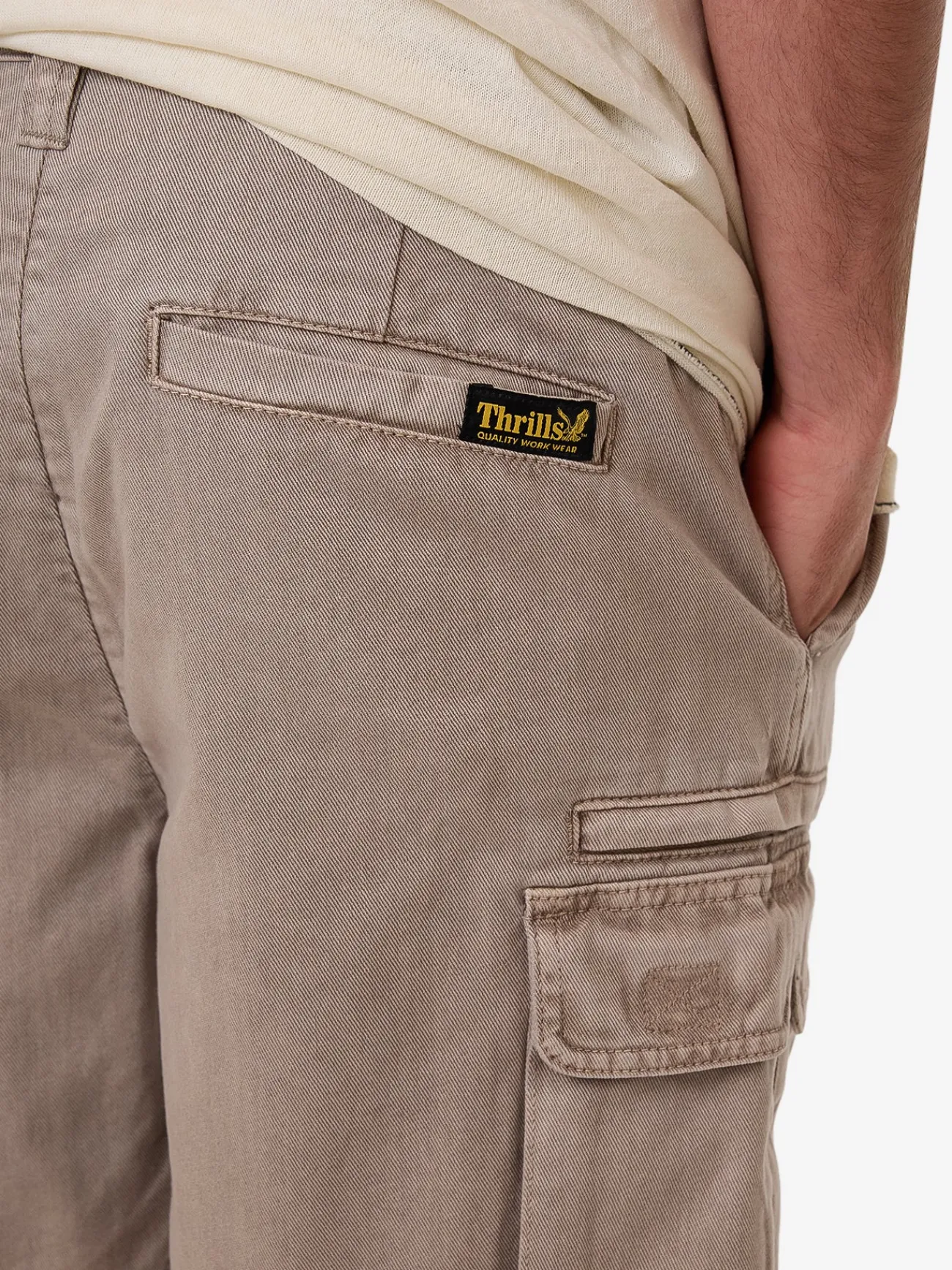 Fashion Thrills Slacker Union Cargo Short - String