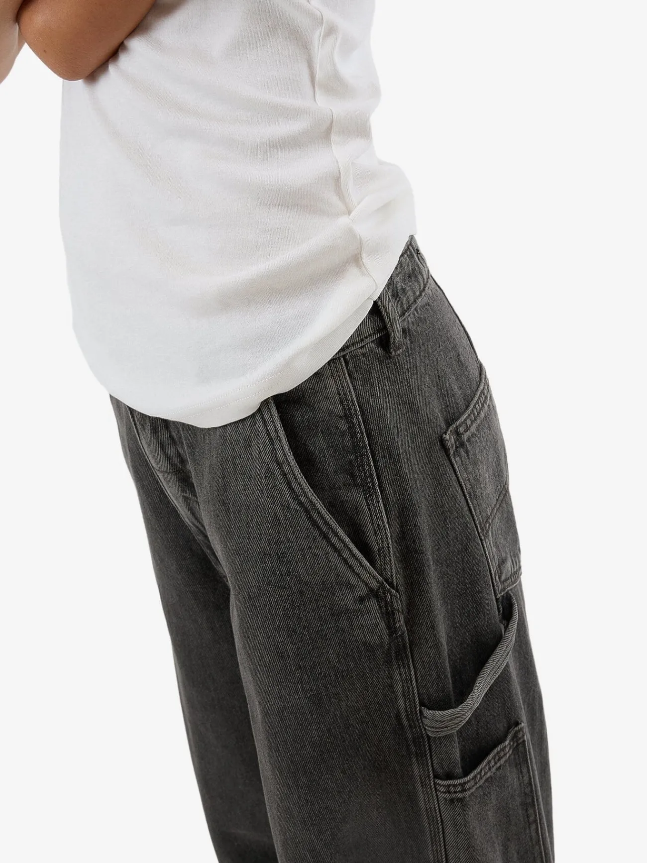 Online Thrills Slouch Carpenter Jean - Light Canteen-Black LightCanteen-Black