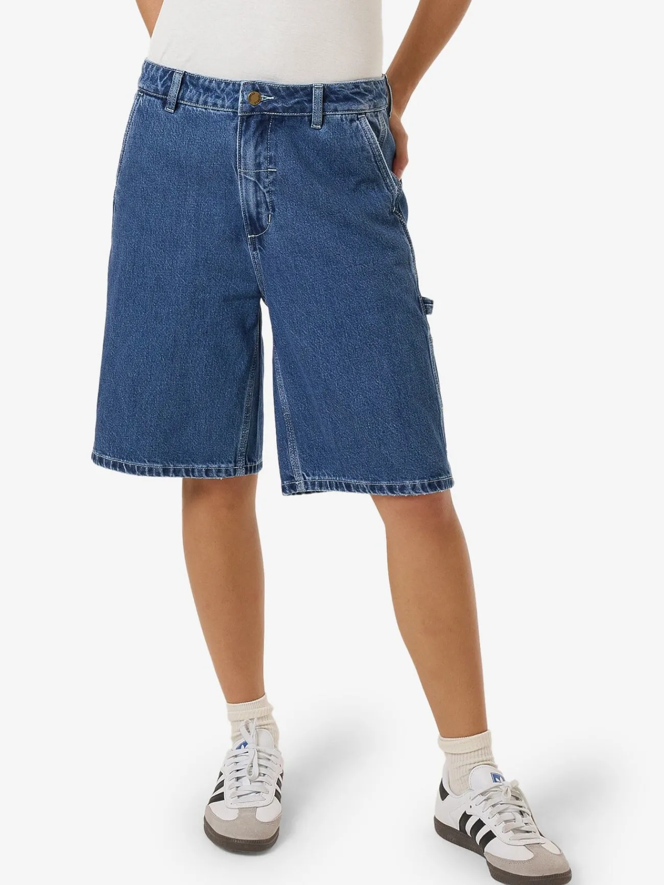 Clearance Thrills Slouch Carpenter Short - Double Rinsed Blues DoubleRinsedBlues