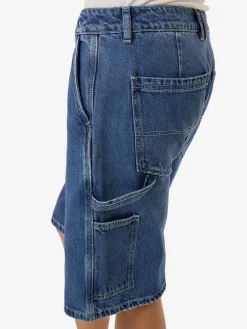 Clearance Thrills Slouch Carpenter Short - Double Rinsed Blues DoubleRinsedBlues