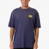 Sale Thrills Society Oversize Fit Tee - Crown Blue Fade CrownBlueFade