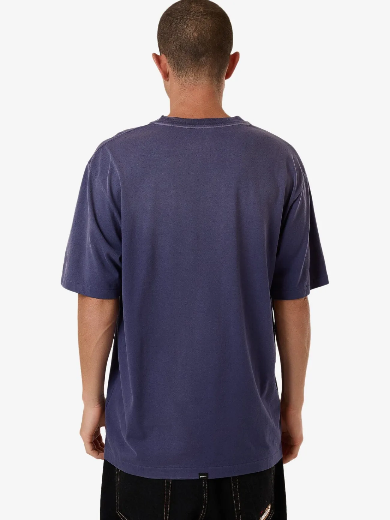 Sale Thrills Society Oversize Fit Tee - Crown Blue Fade CrownBlueFade