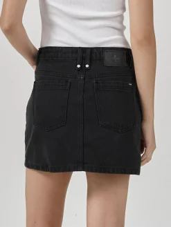 Discount Thrills Sophie Skirt - Aged Black AgedBlack