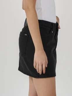 Discount Thrills Sophie Skirt - Aged Black AgedBlack