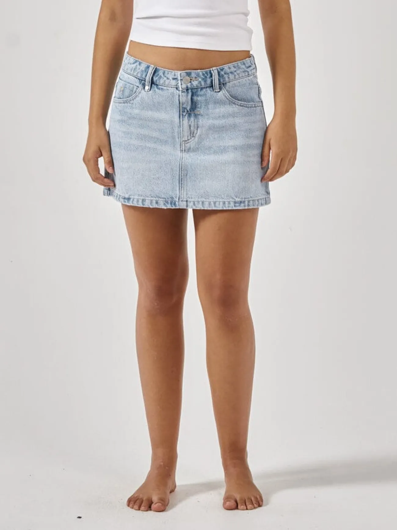 Discount Thrills Sophie Skirt - Ash Blue AshBlue