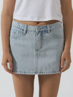 Best Thrills Sophie Skirt - Faded Dust Blue FadedDustBlue