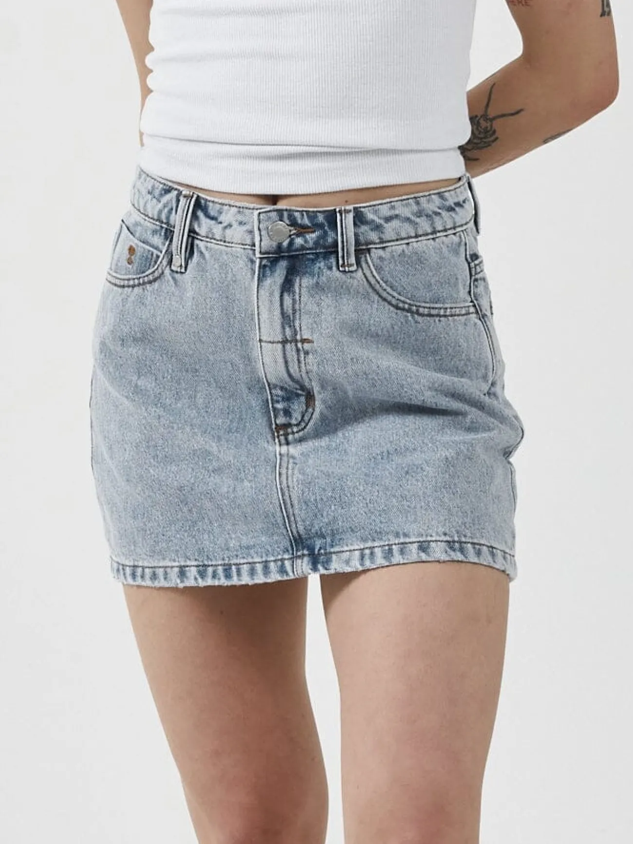 Discount Thrills Sophie Skirt - Garage Blue GarageBlue