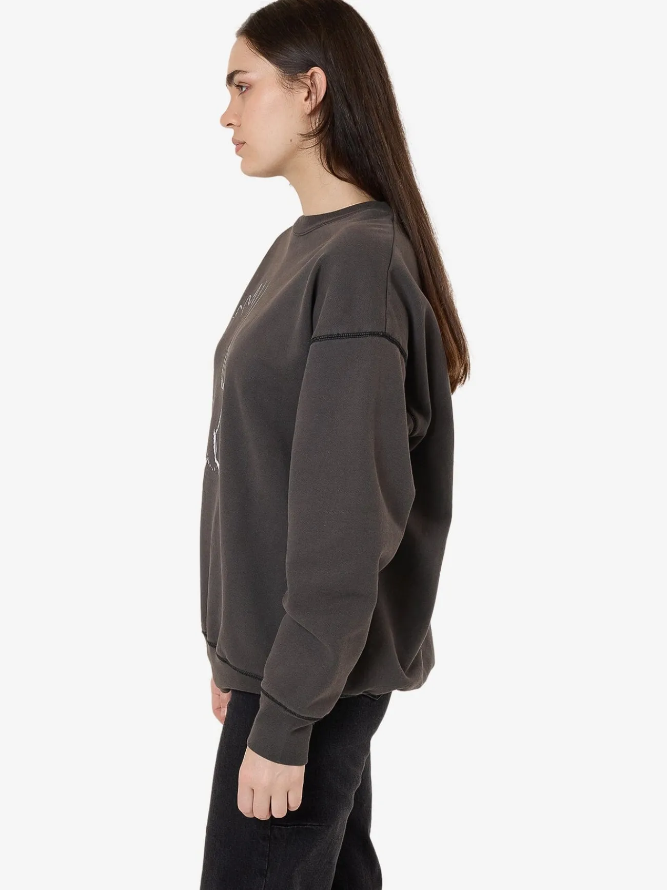 Discount Thrills Speed Metal Slouch Crew - Merch Black MerchBlack