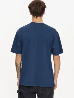 Online Thrills Sphere Embro Merch Fit Tee - Ensign Blue EnsignBlue