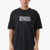 Sale Thrills Swan Song Oversize Fit Tee - Black